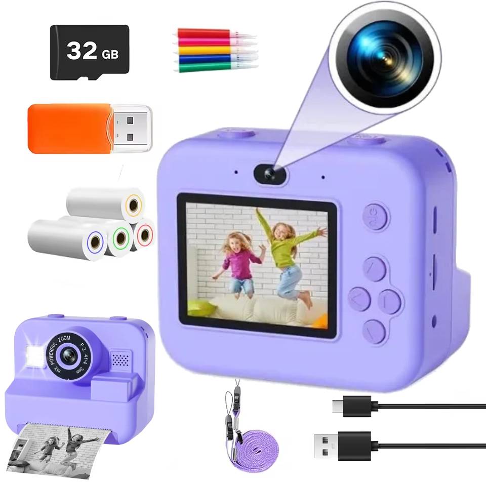 Kids Educational Videos - 1080P kinderen mini digitale videocamera voor