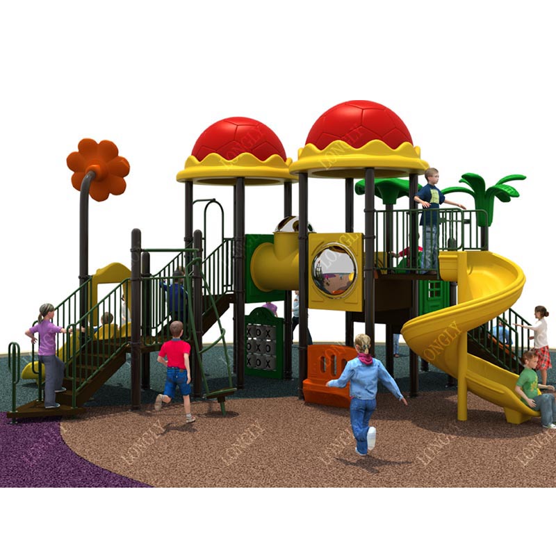 Kids Education Park - Goede kwaliteit educatieve plastic glijbaan voor
