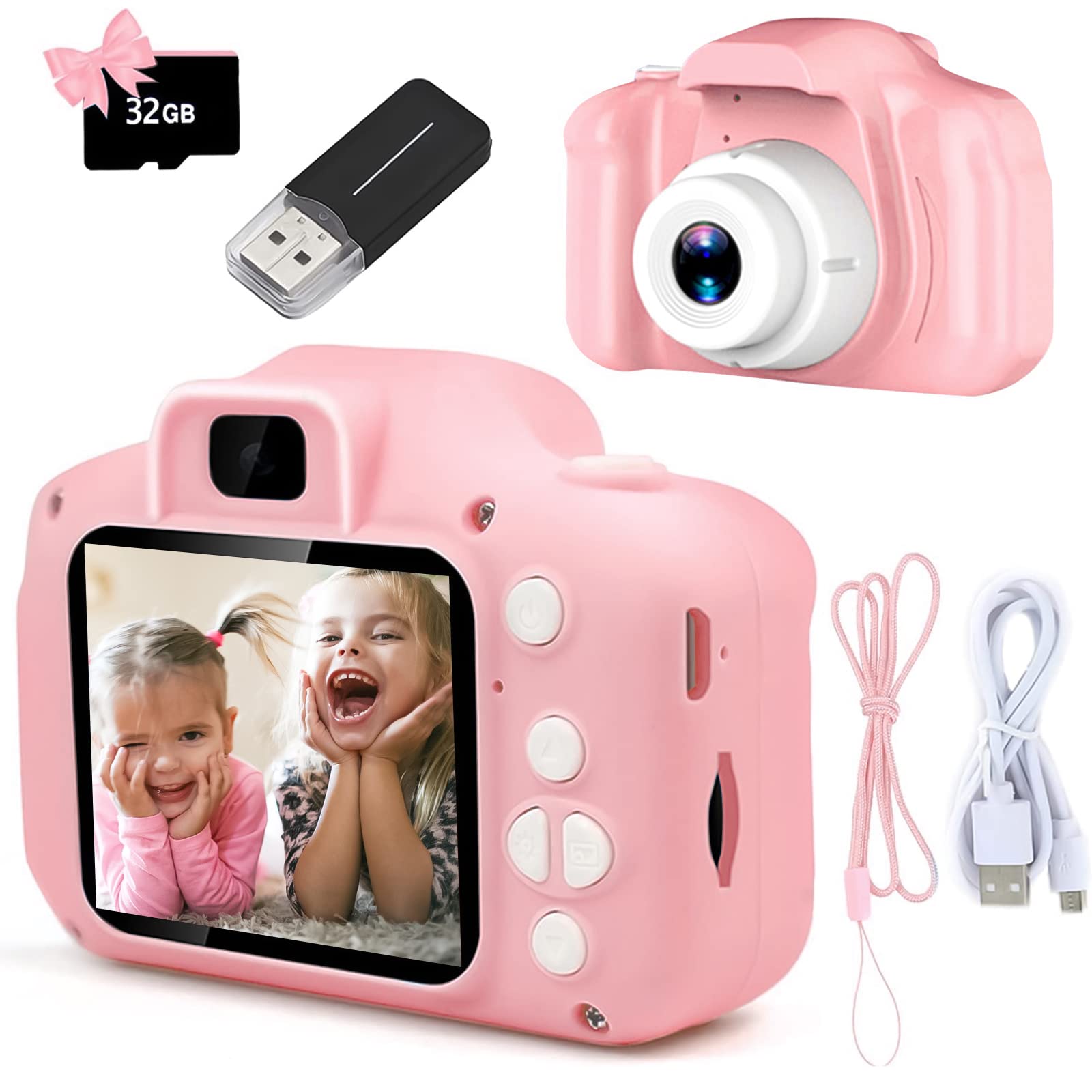 Kids Educational Videos - Kinderen Camera Speelgoed Mini HD Digitale