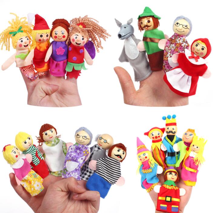 Happy Kids Education - duimpop veel Baby knuffels Happy Family