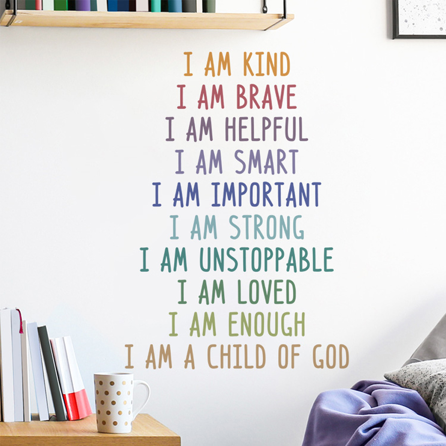 Positieve Kid Klas Muur Foto I - Kids Education Motivation recensie en prijs