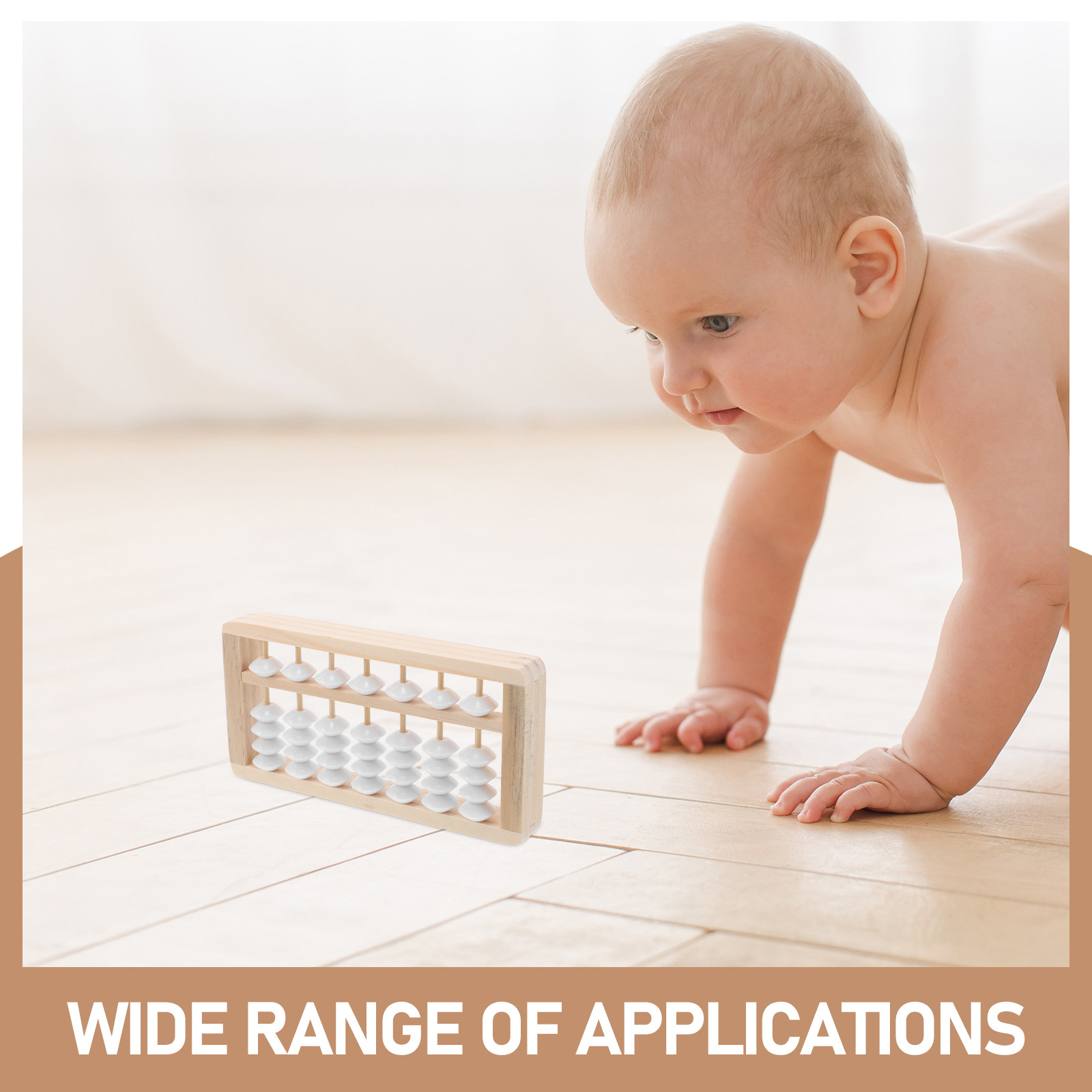 Mini houten rekenbord, Montess - Kids First Education recensie en prijs