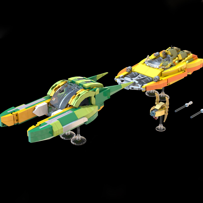 664pcs MOC Bounty Hunter Pursu - Kids Hunter Education recensie en prijs