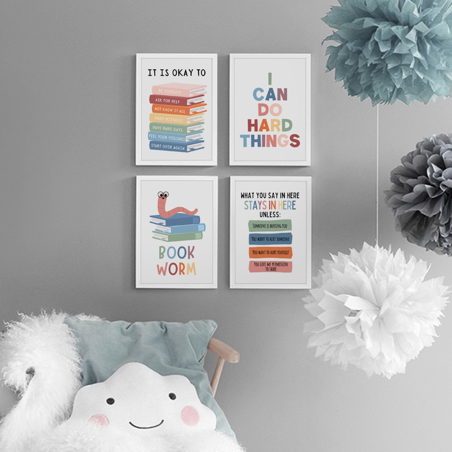 Engelse onderwijscitaten Motiv - Kids Education Motivation recensie en prijs