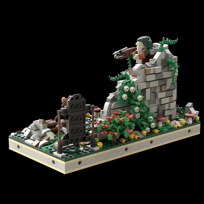 1129pcs MOC Dwergjager zijn ka - Kids Hunter Education recensie en prijs