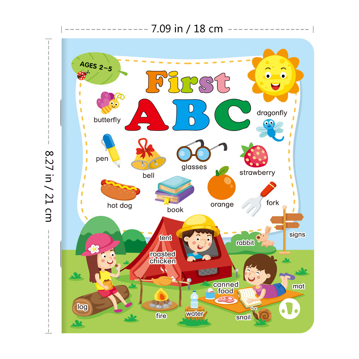 Eerste ABC-alfabetboek voor ki - Kids First Education recensie en prijs