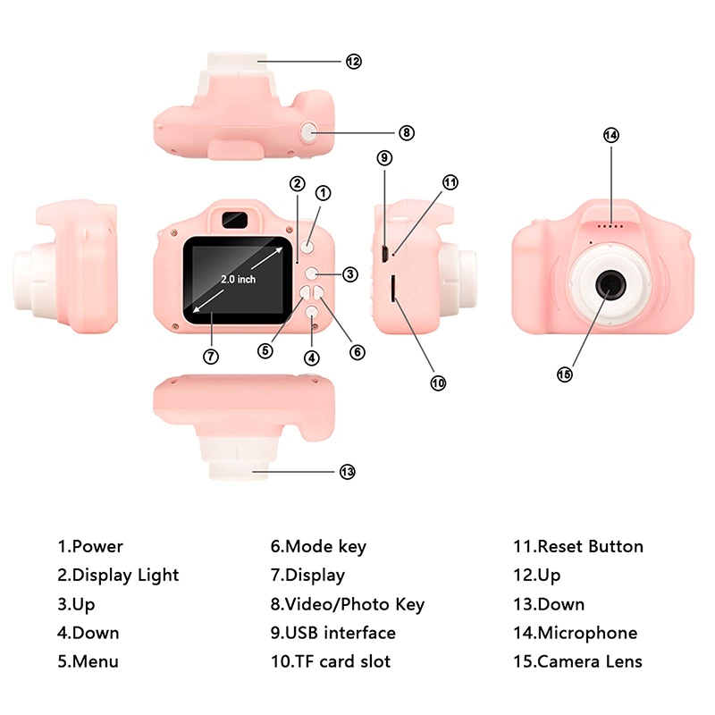 Kinderen Camera Speelgoed Mini - Kids Educational Videos recensie en prijs