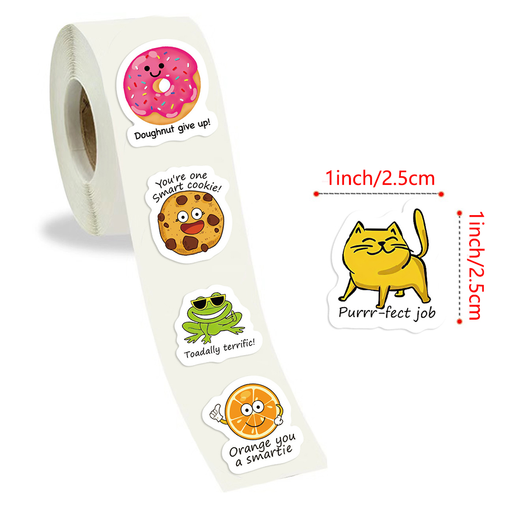 100-500 Stuks Leuke Decal Stud - Kids Education Motivation recensie en prijs